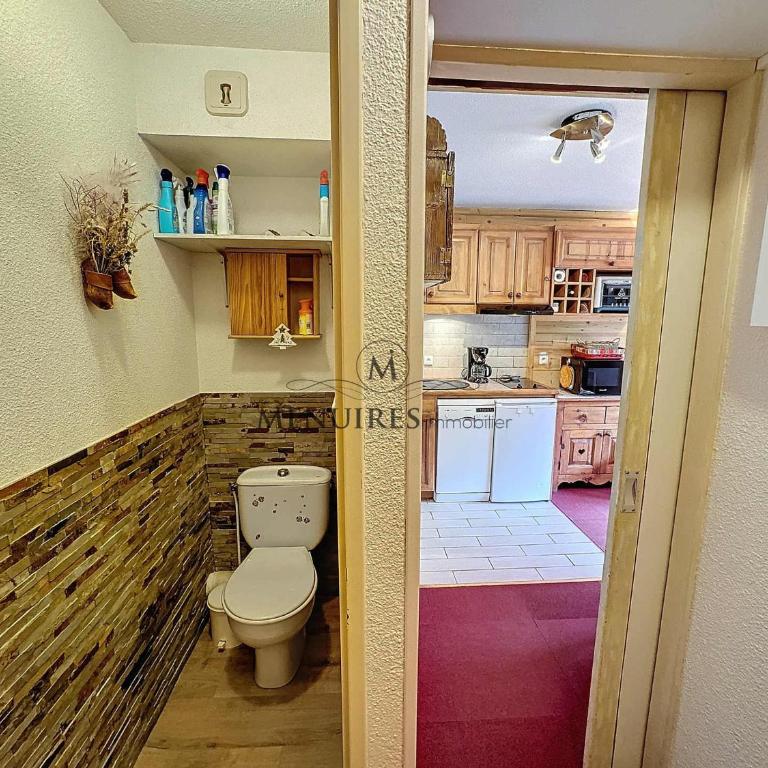 Agréable 2 Pièces, 5 Pers, Animaux et Parking Inclus, Pied des Pistes - Apartment mit 1 Schlafzimmer - 11