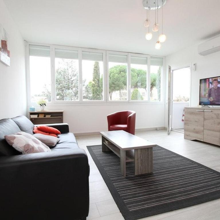 T2 moderne à Balaruc-les-Bains avec clim, parking et wifi - Appartement 1 Chambre - 2