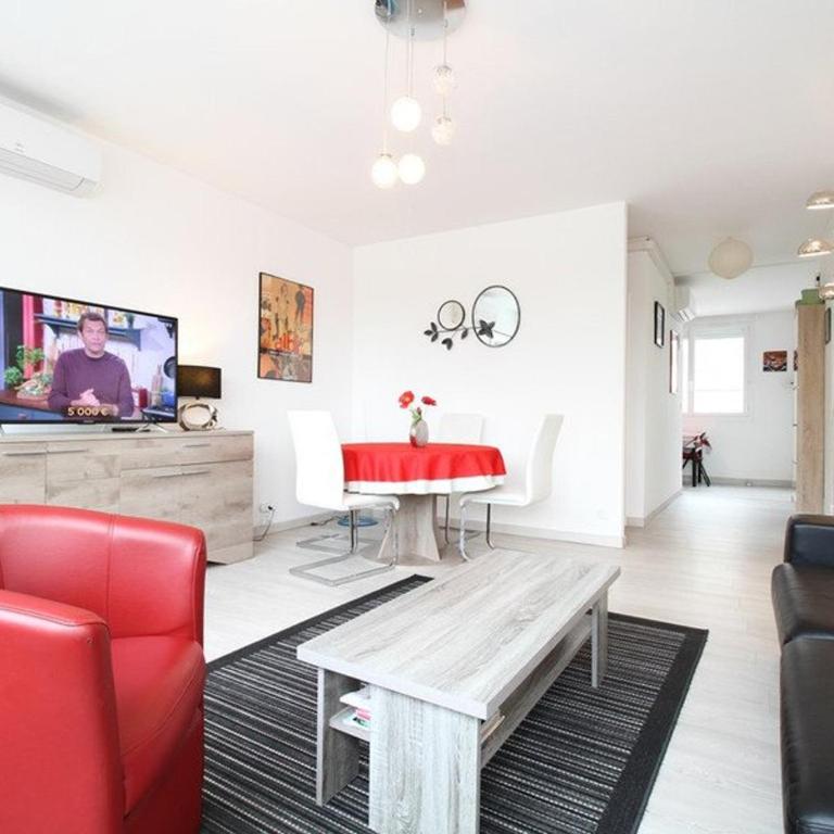 T2 moderne à Balaruc-les-Bains avec clim, parking et wifi - Appartement 1 Chambre - 7