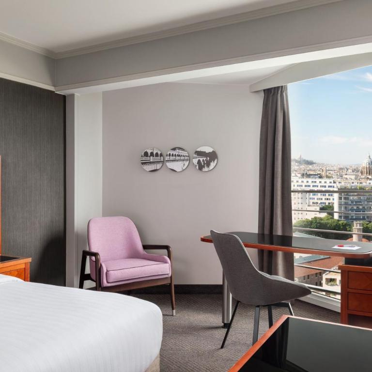 Paris Marriott Rive Gauche Hotel & Conference Center - Chambre Lit King-Size Deluxe - Vue sur Ville - 3