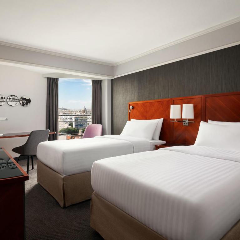 Paris Marriott Rive Gauche Hotel & Conference Center - Chambre Lits Jumeaux Deluxe - Vue sur Ville - 1