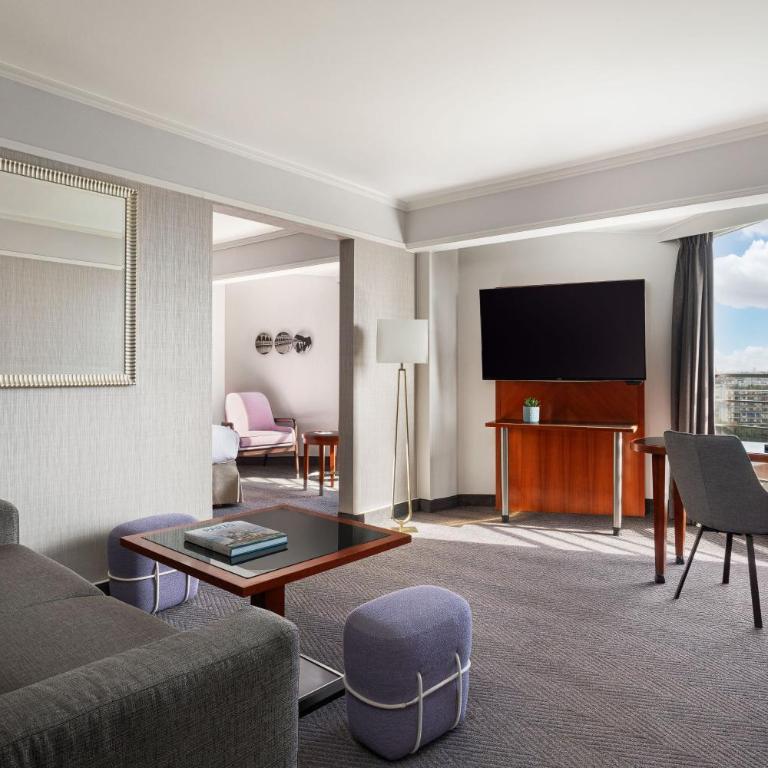 Paris Marriott Rive Gauche Hotel & Conference Center - Suite Junior Lit King-Size - 1
