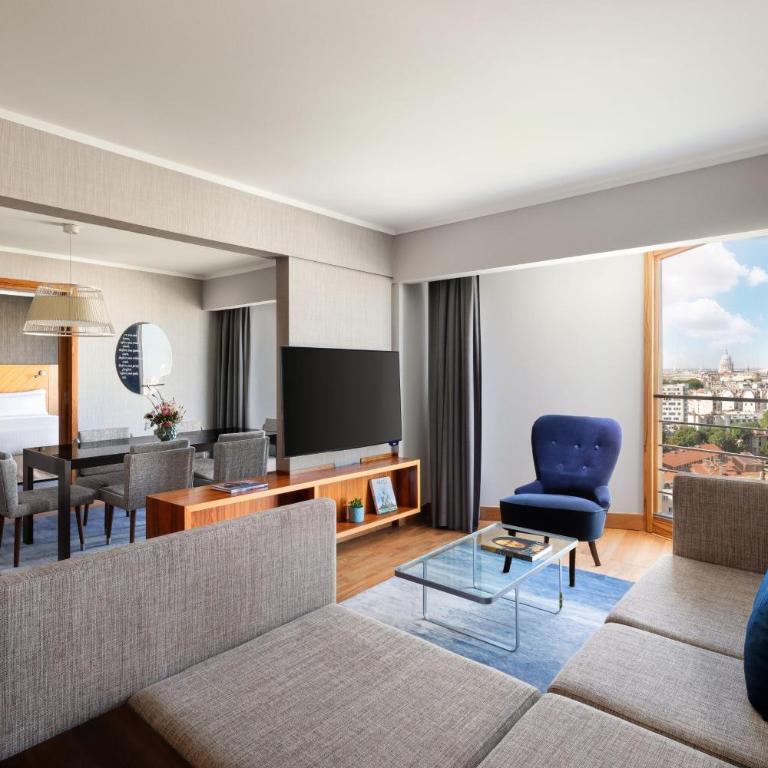 Paris Marriott Rive Gauche Hotel & Conference Center - Suite Hemingway Lit king-size avec Connexion Wi-Fi - 2