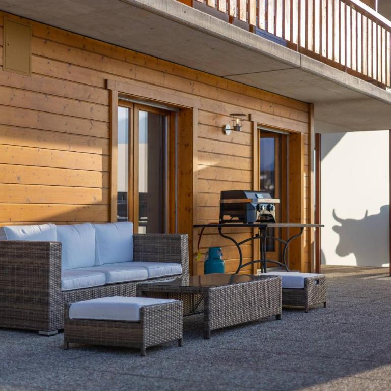 Domaine des Reines C1 - Swimming pool - Apartamento con vistas a las montañas - 18