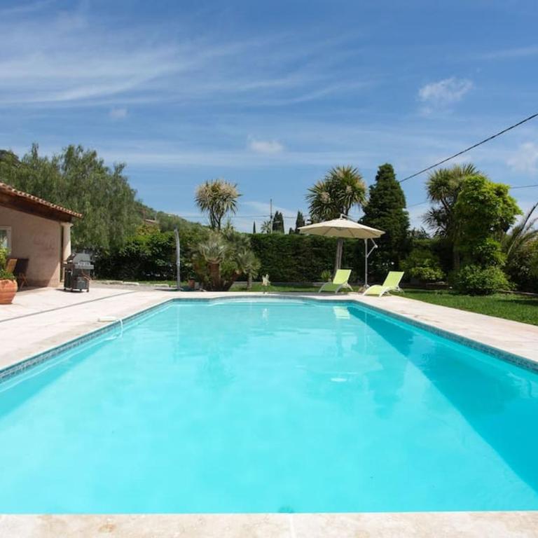 Spacious Villa Vallauris Cannes with AC throughout and large private pool - Villa - 73