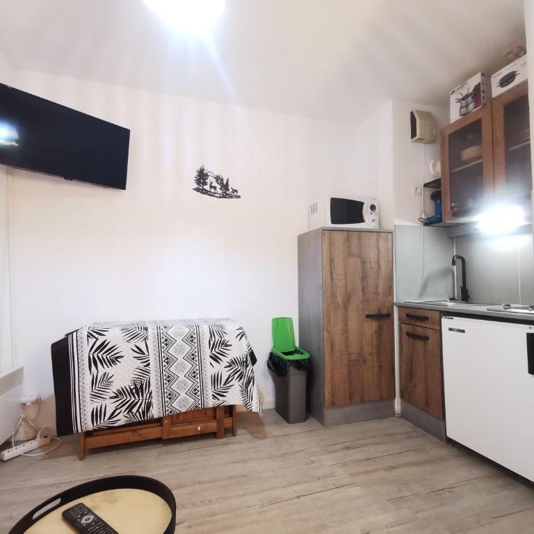 La Foux d'Allos - Studio 4 pers. - One-Bedroom Apartment - 4