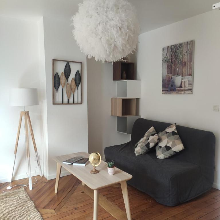 Chaleureux T2 au style VINTAGE - rue gratuite - One-Bedroom Apartment - 17
