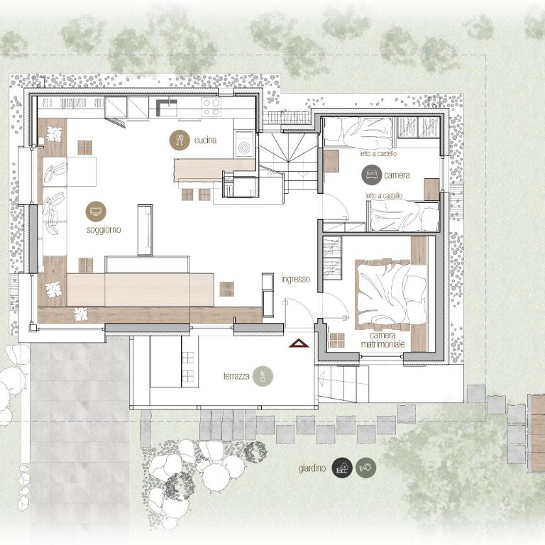 Masetto dei Mughi - Chalet 2 Chambres - 23