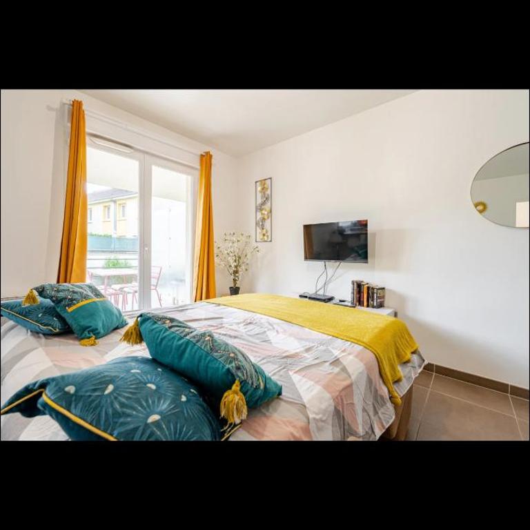 Proche Disney et Paris - Studio terrasse et parking privé - Apartment mit 1 Schlafzimmer - 5