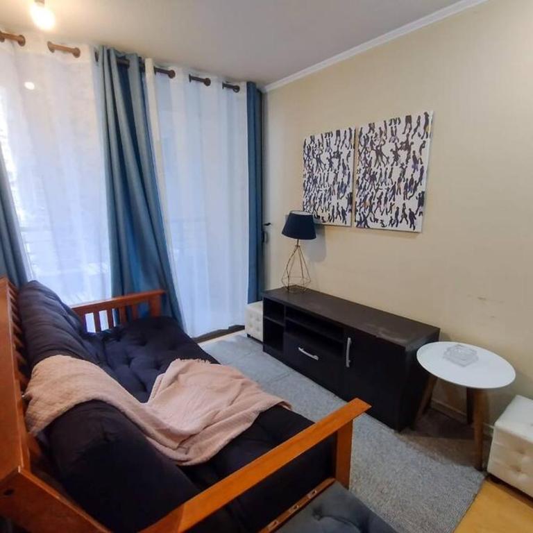 Departamento Ulises, Acogedor Departamento para 2, Metro Santa Lucía - One-Bedroom Apartment - 4