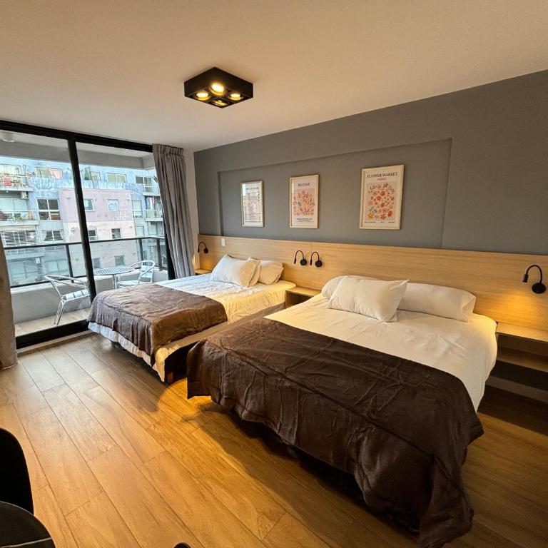 CloudBA Guatemala Hollywood Apartments - Habitación Cuádruple Prémium - 1