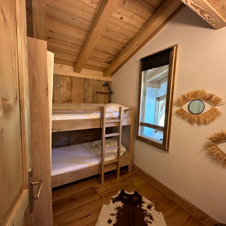 Chalet vue Mont Blanc avec jacuzzi extérieur - Appartement - 18