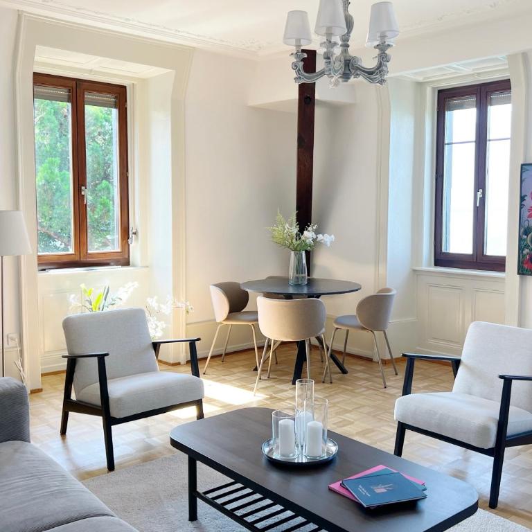 Montreux Riviera Suite Waterfront 3 Bedrooms Private Parking - Apartment mit 3 Schlafzimmern - 1