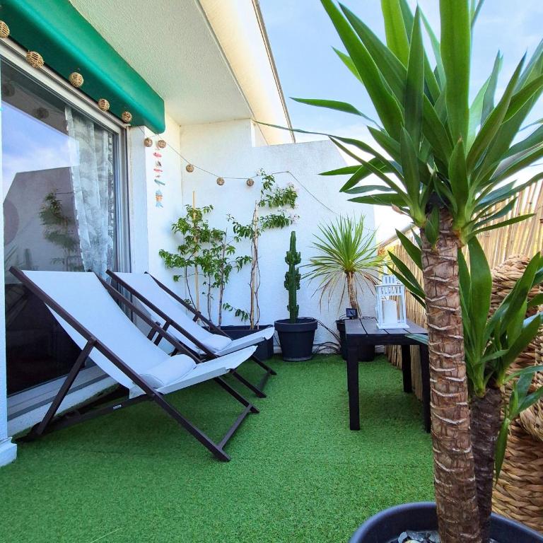 LE NAVIGATEUR à 2 pas des plages - Parking - Wifi - Ideal pour vos escapades - Apartamento de 1 dormitorio - 4