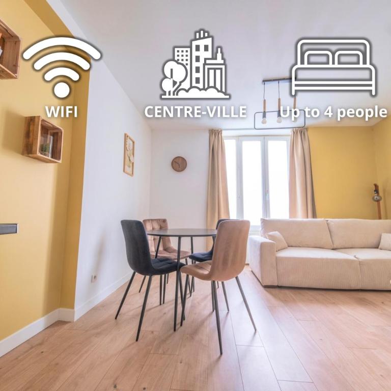 Le Boulingrin - 4 apartments - Appartement 1 Chambre - 18