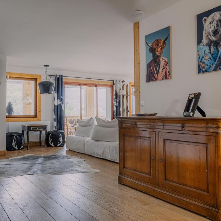Au pied du télécabine & gare St Gervais - Apartment mit 3 Schlafzimmern - 17