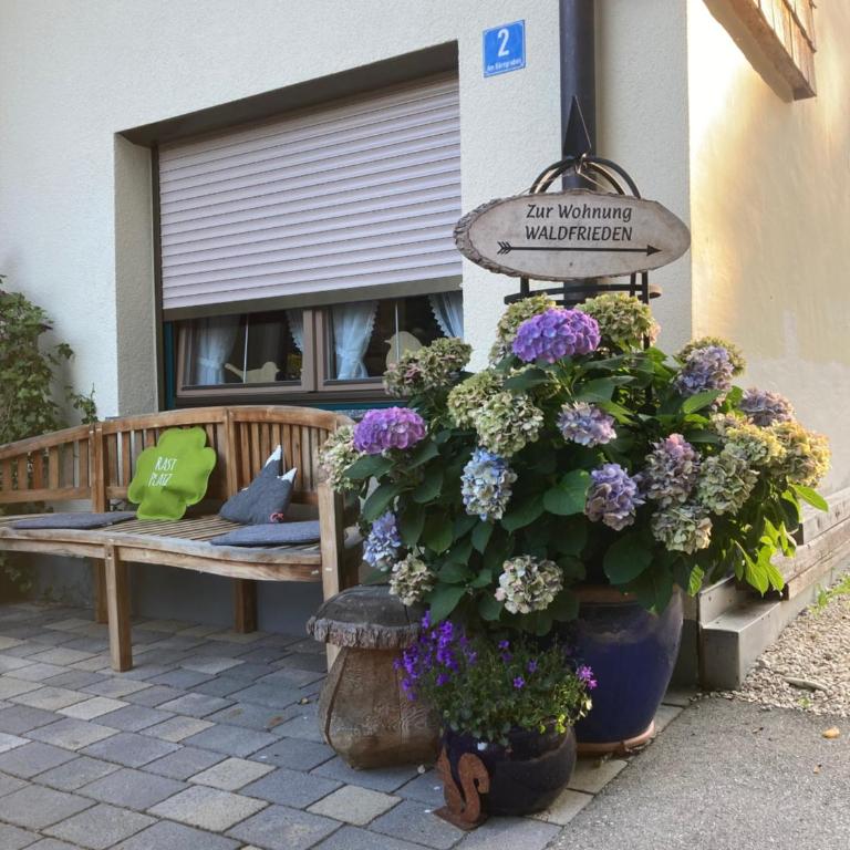 Haus Waldfrieden - Apartment mit Terrasse - 31