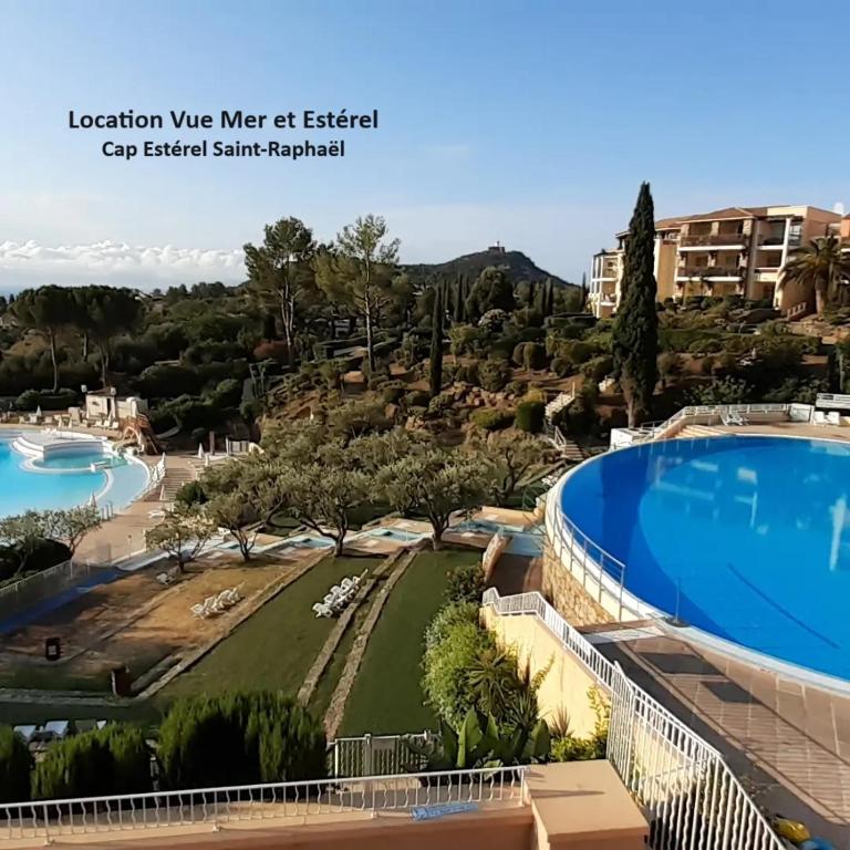 "Location Vue MER et ESTEREL", Cap Estérel Agay-Saint Raphaël, T2, piscines, parking, wifi - Apartment mit 1 Schlafzimmer - 16