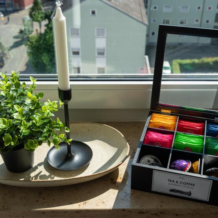 CASA Sunset Augsburg -unvergessliche Panorama Aussicht im stylischen Apartment - Two-Bedroom Apartment - 18