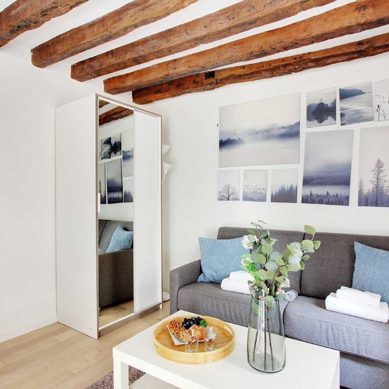 Cozy studio 2P - Rue Mouffetard - Studio avec Canapé-Lit - 2