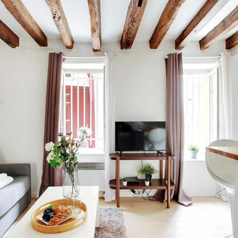 Cozy studio 2P - Rue Mouffetard - Studio avec Canapé-Lit - 7
