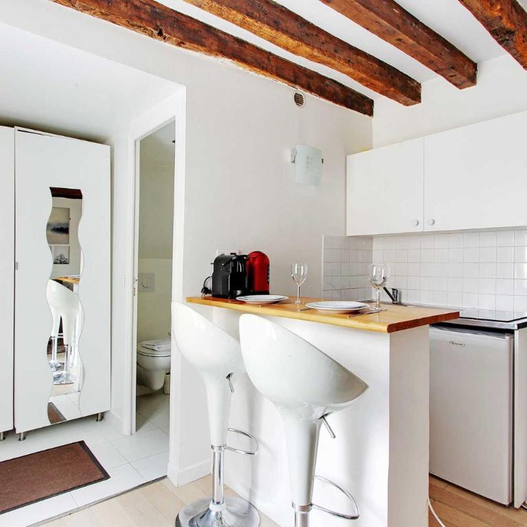 Cozy studio 2P - Rue Mouffetard - Studio avec Canapé-Lit - 3