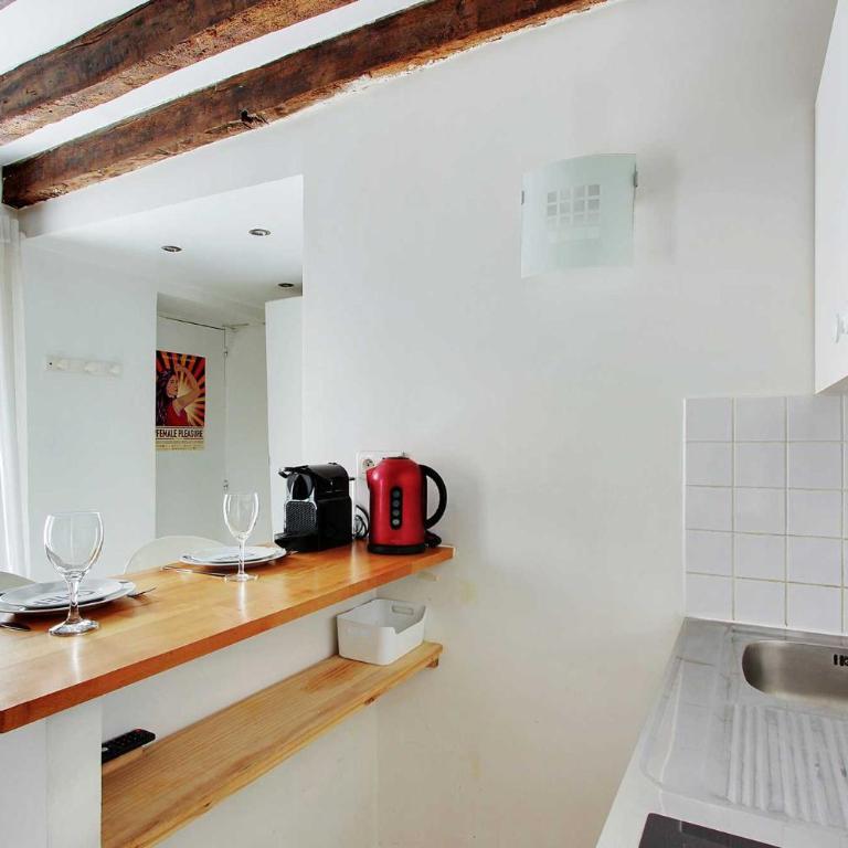 Cozy studio 2P - Rue Mouffetard - Studio avec Canapé-Lit - 9
