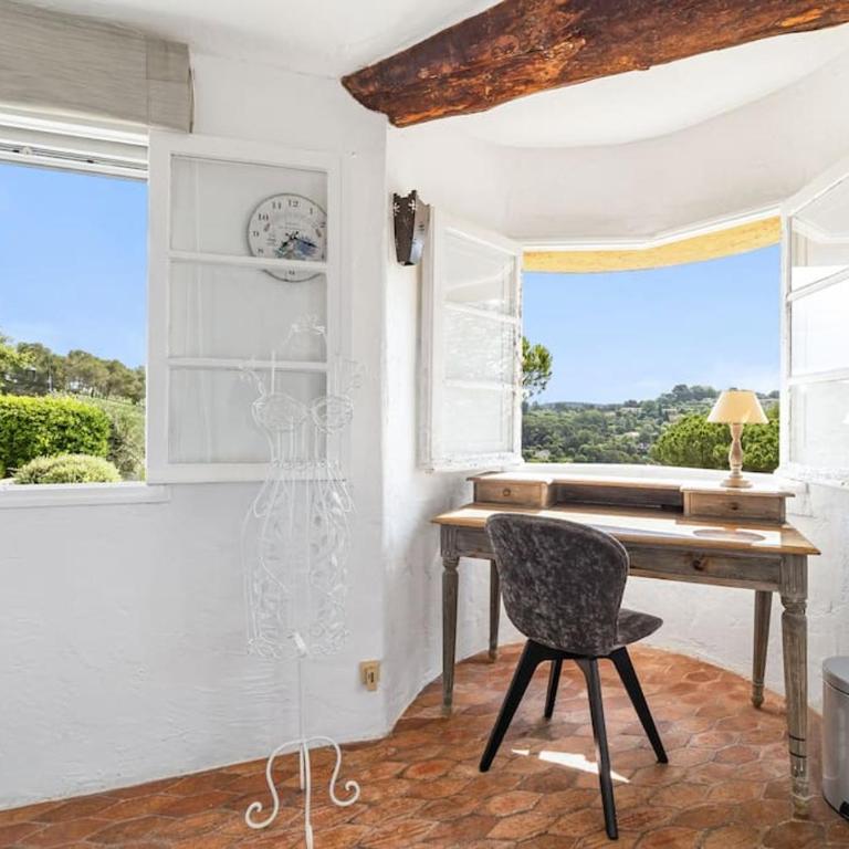"La Bigaude" votre villa provençale climatisée, piscine et jardin à Mougins Village - Villa avec Piscine Privée - 24
