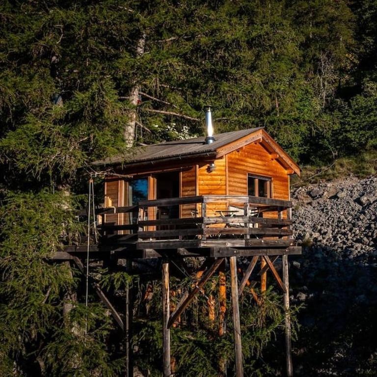 Cabane perchée avec sauna en pleine nature - Chalet 1 Chambre - 1