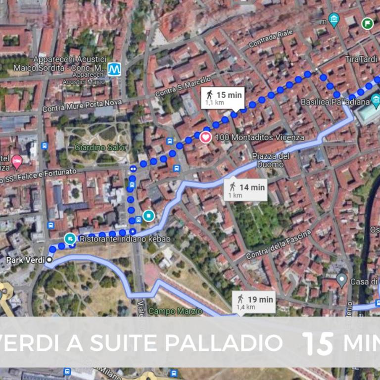 Suite Palladio Centro Vicenza A 2 Passi da Piazza dei Signori Check-in Veloce - Appartamento con 2 Camere da Letto - 32