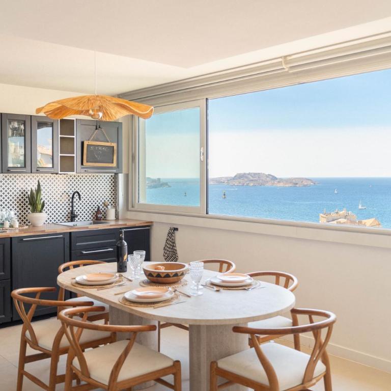 Serenity Escape Marseille - SEA VIEW & SUNSET - Appartement - Vue sur Mer - 12