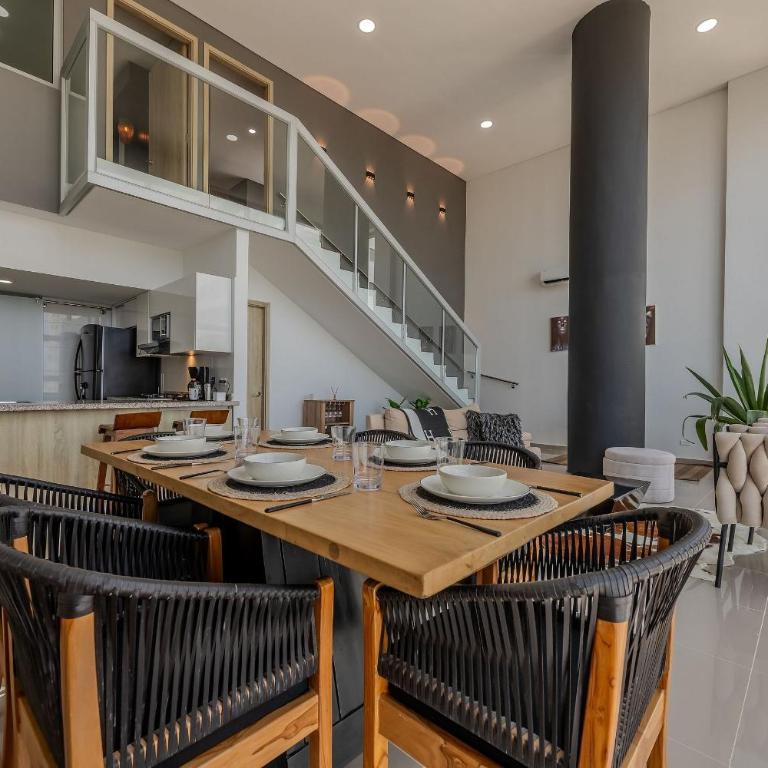 Modern 3BR duplex Apt. Great view and location - Apartamento Deluxe de 3 dormitorios - 5