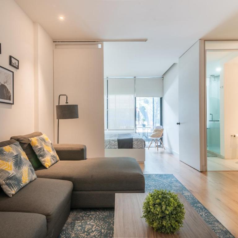 Quiet Stylish Studio, Smart TV, Six Flags 1k - Apartamento - 7