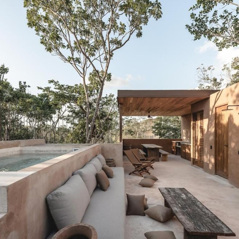 Boho Organic 3BR Villa, Gated Community, Rooftop - Villa - 4