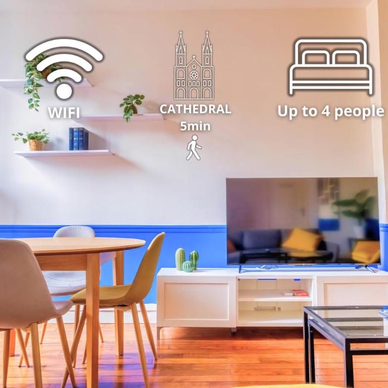 Colorful - Cathédrale - Apartment mit 2 Schlafzimmern - 1