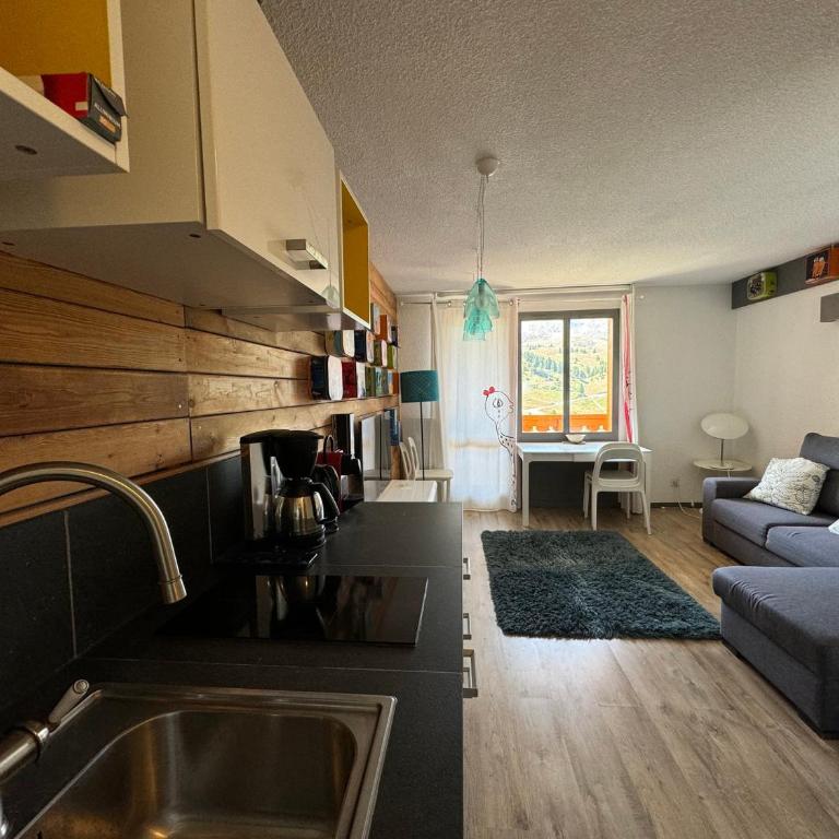 Appartement cosy au pied des pistes avec balcon et WIFI - One-Bedroom Apartment - 1