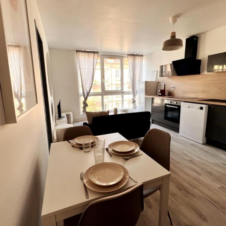 Nancy Centre Gare Appartement rénové 3 chambres - Appartement 3 Chambres - 5