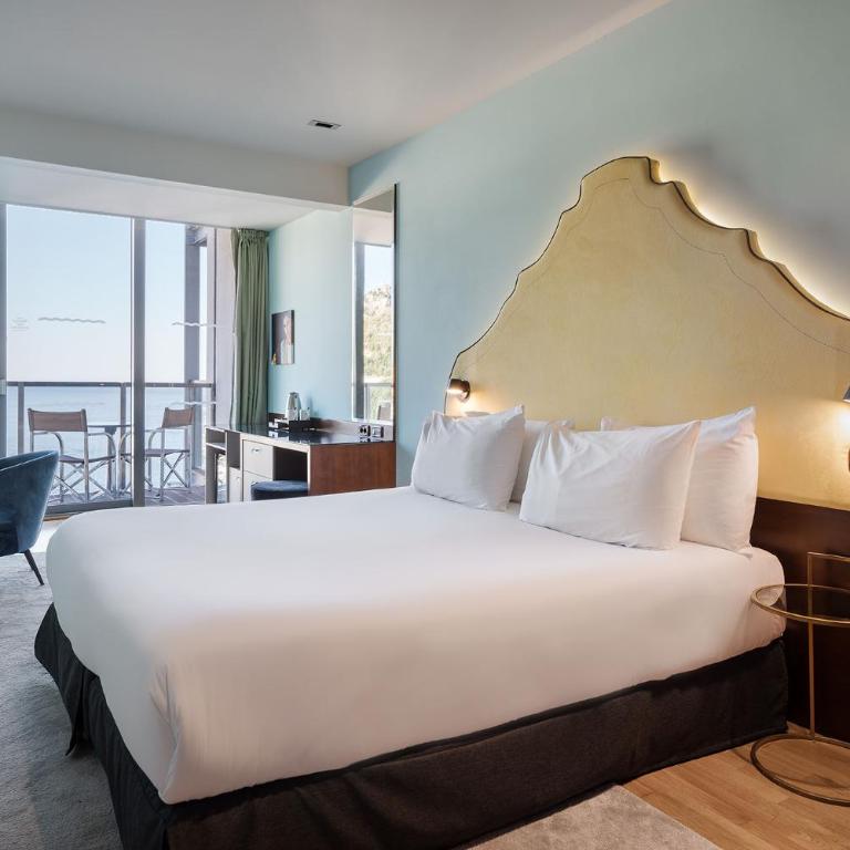 Eurostars Queen of Montenegro - Deluks Dvokrevetna soba sa Bračnim Krevetom, Balkonom i Pogledom na More - 6