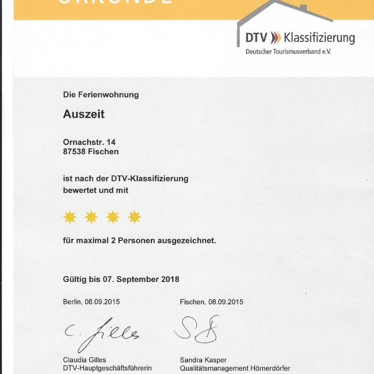 Ferienwohnung Auszeit - Apartment - Erdgeschoss - 1