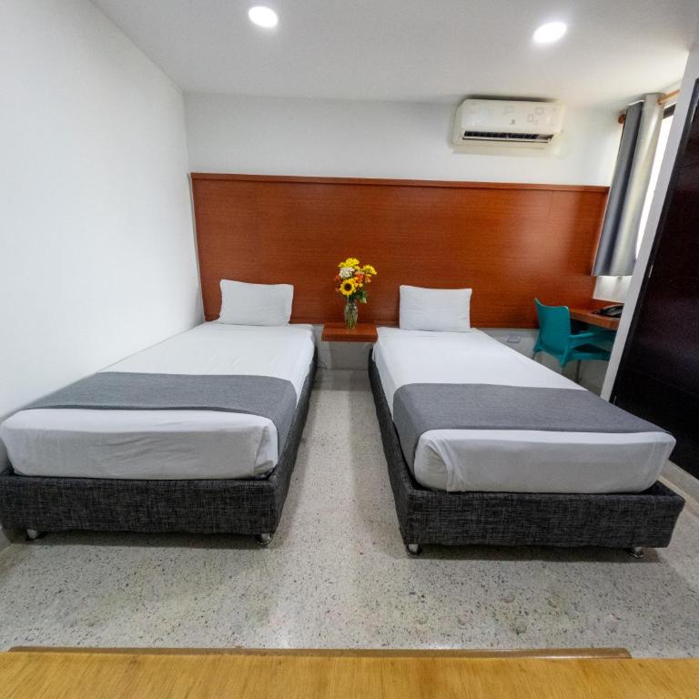 Hotel Caribe Plaza Barranquilla - Habitación Doble Superior - 2 camas - 1