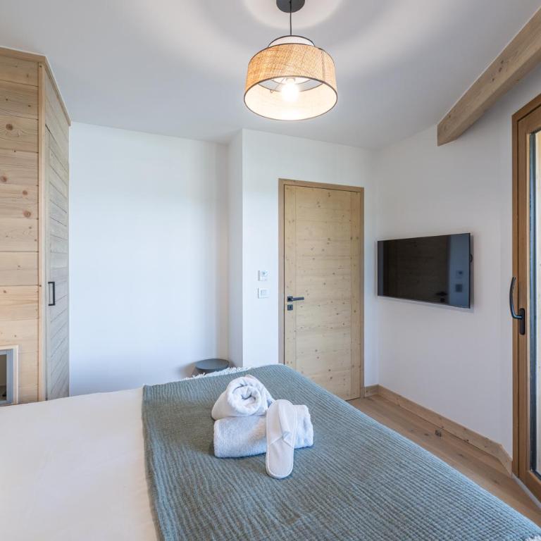 Alpe d'Huez Houses - L'Emparis - PHOENIX3 - Pour 5 SKI IN SKI OUT Wellness et vue magnifique - Appartamento con Vista e Balcone - 15