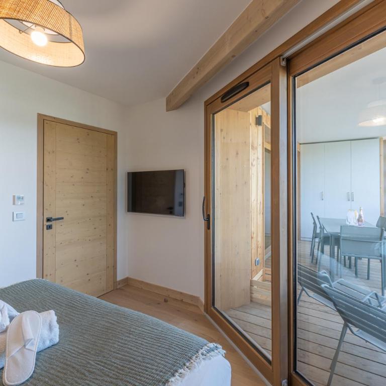 Alpe d'Huez Houses - L'Emparis - PHOENIX3 - Pour 5 SKI IN SKI OUT Wellness et vue magnifique - Appartamento con Vista e Balcone - 19