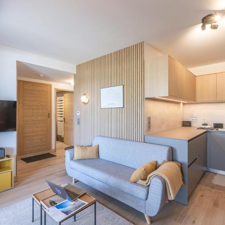 Alpe d'Huez Houses - L'Emparis - PHOENIX3 - Pour 5 SKI IN SKI OUT Wellness et vue magnifique - Appartamento con Vista e Balcone - 25