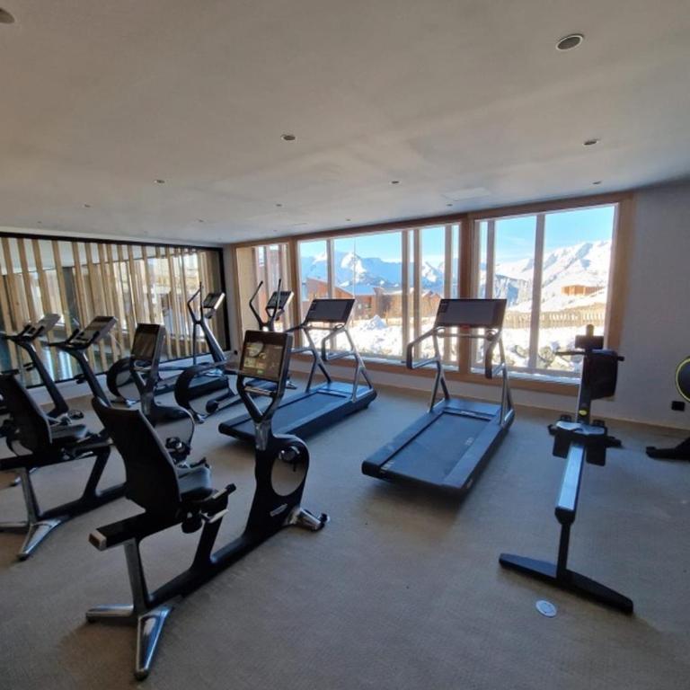 Alpe d'Huez Houses - L'Emparis - PHOENIX3 - Pour 5 SKI IN SKI OUT Wellness et vue magnifique - Appartamento con Vista e Balcone - 29