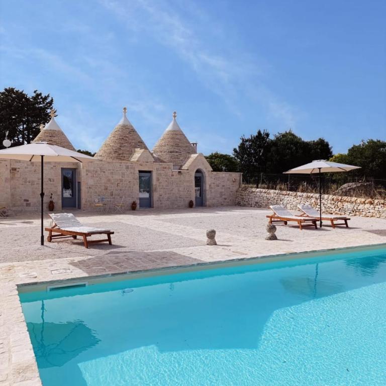 Trulli Fortunato private, heated swimming pool - Villa con 3 Camere da Letto - 1