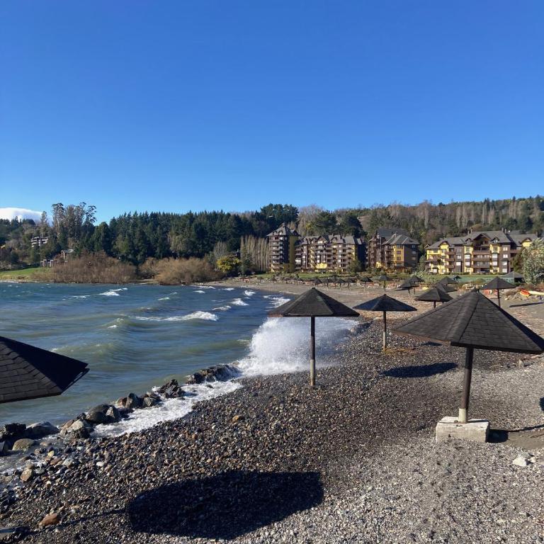 Hermoso depto en Villarrica borde lago - Apartamento de 3 dormitorios - 43