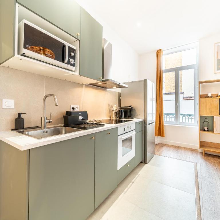 Le Marietton appartement cosy à deux pas du métro Valmy - Apartment mit 1 Schlafzimmer - 9