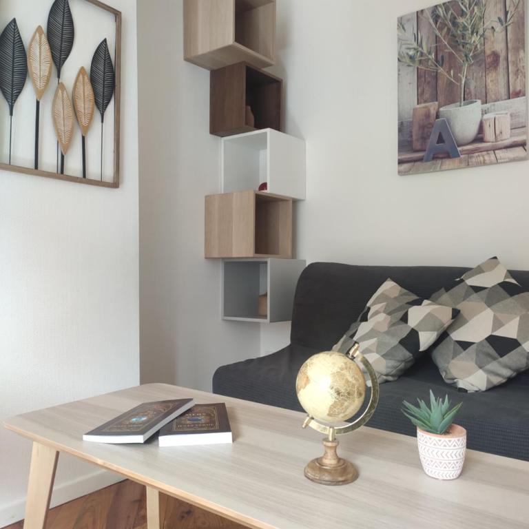 Chaleureux T2 au style VINTAGE - rue gratuite - One-Bedroom Apartment - 2