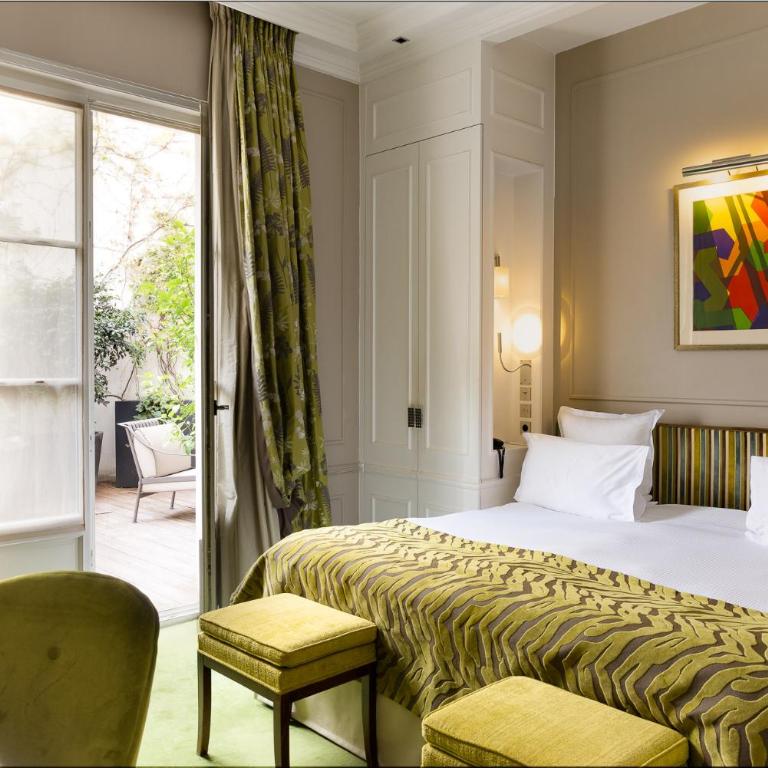 Le Burgundy Paris - Chambre Double avec Terrasse - 2