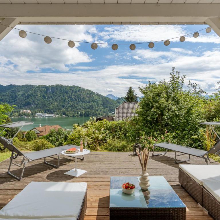 Staymoovers - Gerlitzen & Ossiachersee Panorama, nur 700m zur Kanzelbahn - Apartment mit 2 Schlafzimmern und Blick auf das Wasser - 1